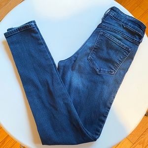 mid rise skinny jeans